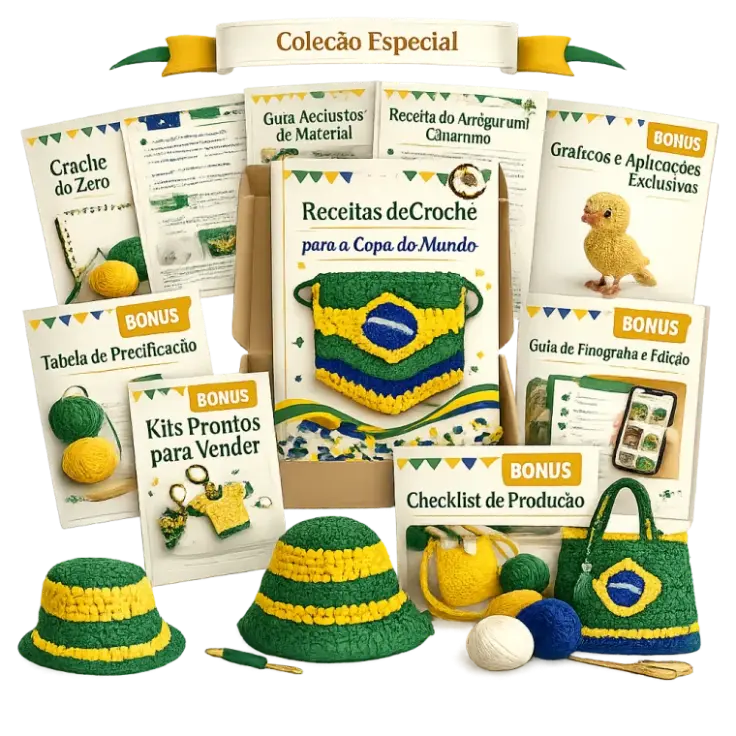 Coleção Crochê da Torcida